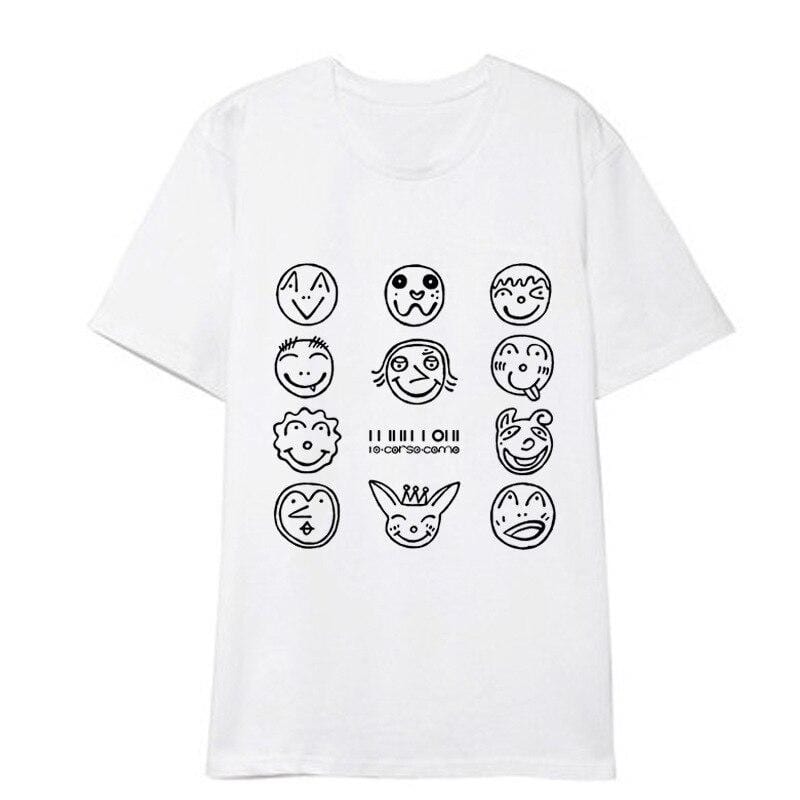 T-Shirt Wanna One - Cartoon