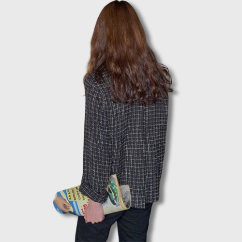 Korean Plaid Jacket