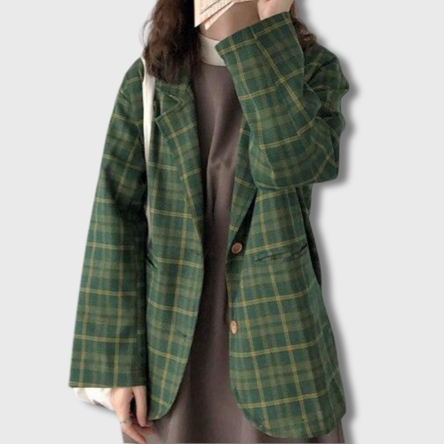 Green Plaid Jacket