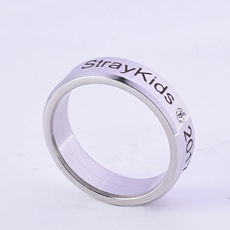 Acheter Kpop – ensemble de bagues couleur argent Y2K, anneaux en forme de  cœur en cristal pour femmes, creux, tendance, bijoux, accessoires