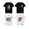 KPOP Bangtan Boys Album Butter Permission To Dance Loose Clothes Tshirt Short Sleeve Tops T-shirt Tops DX1528