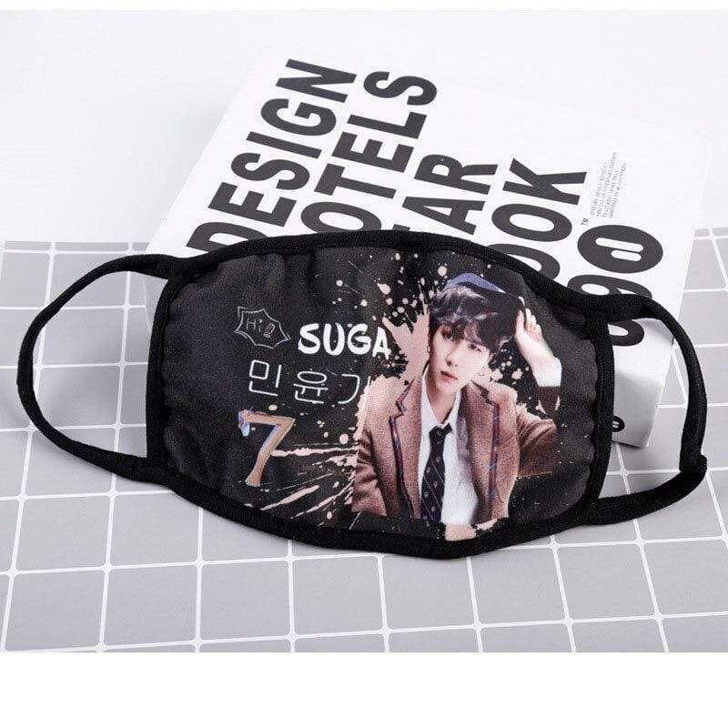 Set of 3 BTS Masks - Suga  KPOP Store - Boutique KPOP