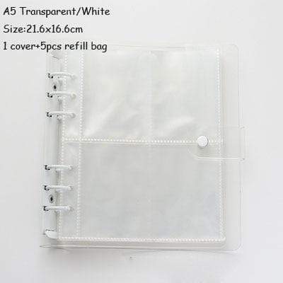 Kpop Photocard Binder, 4 Photos, A5 Size, Transparent Matte Texture,  Durable PP Material, Easy to Carry