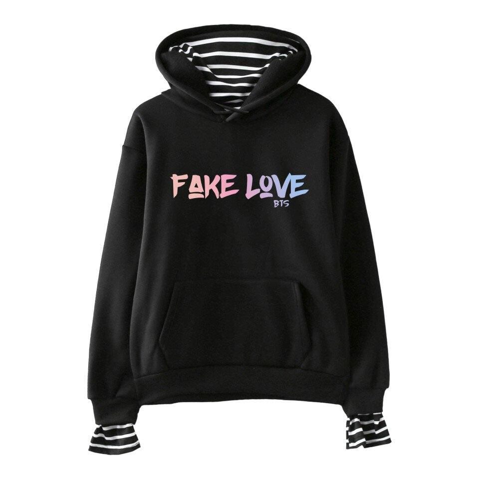 Sweat à capuche BTS - Fake Love