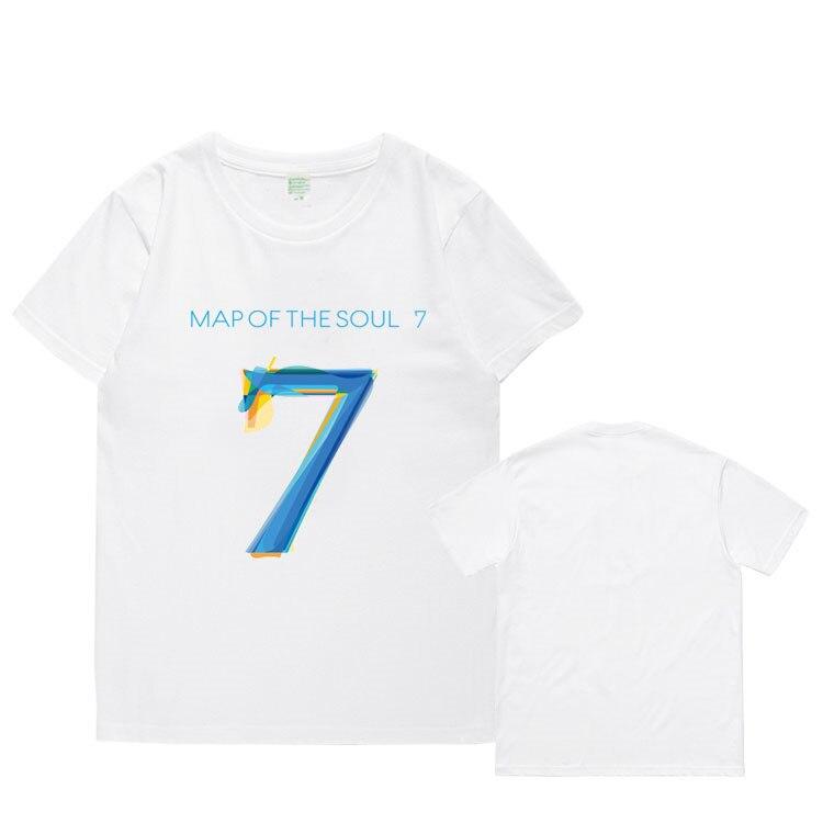T-Shirt BTS - MOTS7  Blanc