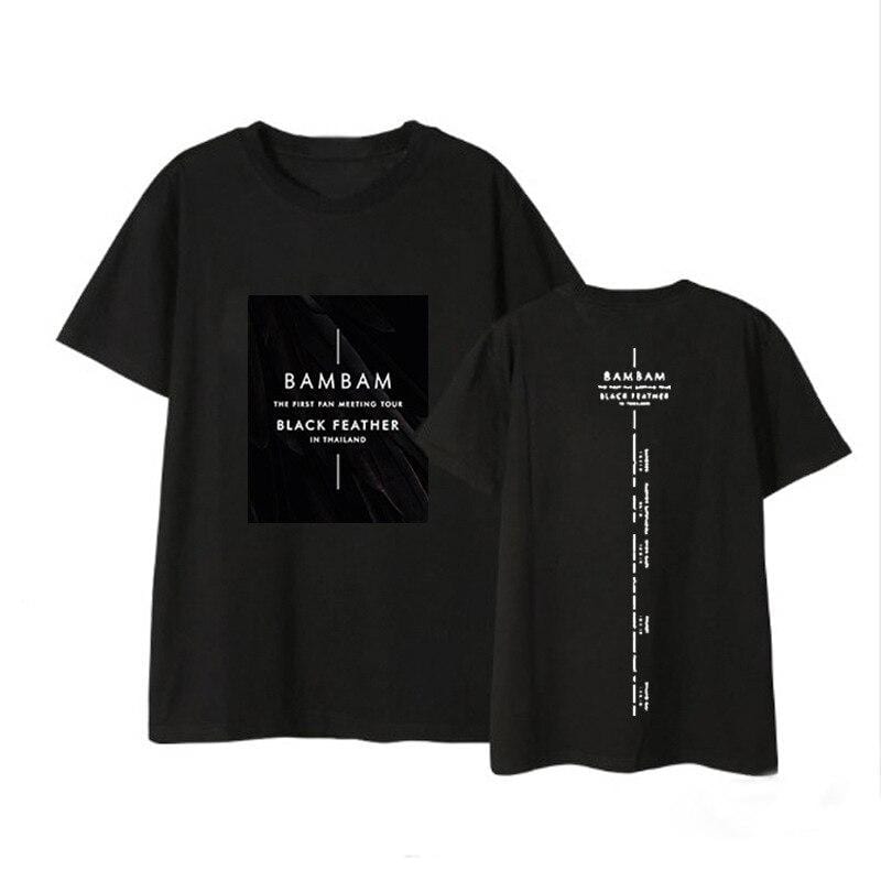 T-Shirt GOT7 - Bambam Black Feather