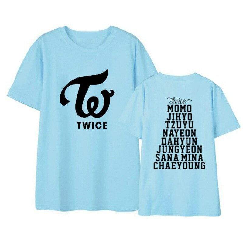 Twice T Shirt Group members