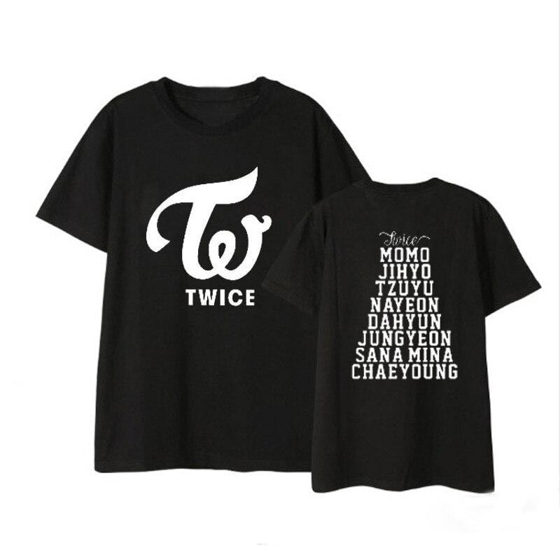 Twice T Shirt Group members