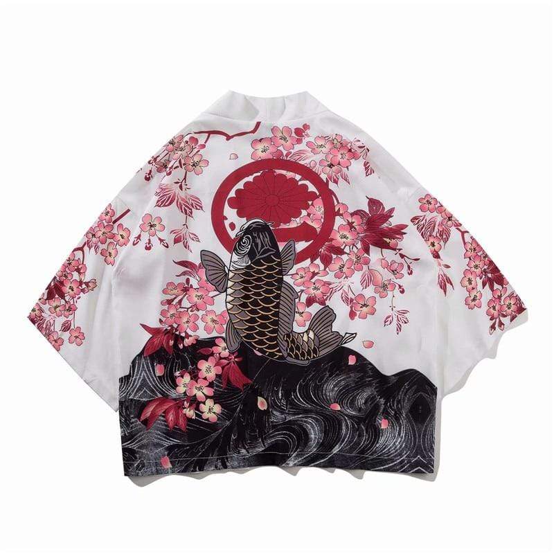 Veste Kimono Carpe Koï